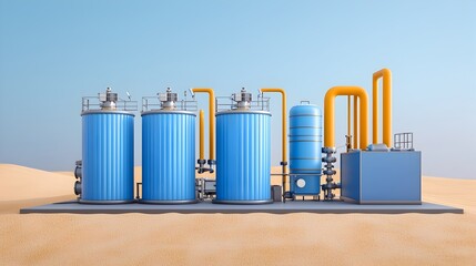 Advanced Mechanical System for Saltwater and Salt Extraction