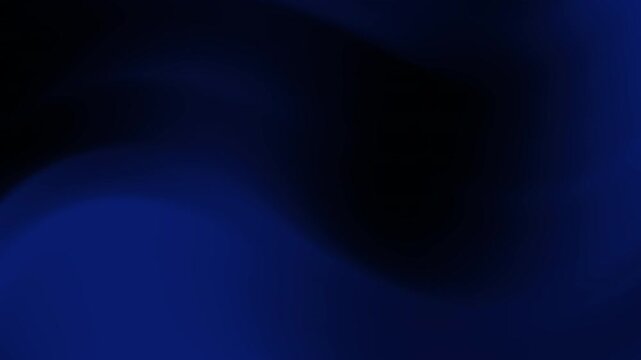 Abstract Black and dark blue video motion with a gradient animation background and minimal concept