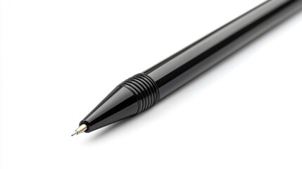 Digital pen writing on a tablet, representing the future of education and online learning, isolated on white background