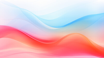 Abstract Color Gradient Background with Wavy Pastel Tones, Perfect for Minimalistic Design and Modern Digital Art, Ideal for Use in Web Design, Presentations, or Digital Projects with a Soft, Dreamy 