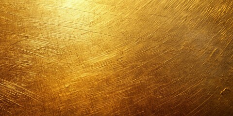 Naklejka premium A Golden Surface with Delicate Scratches, Showing the Passage of Time and the Beauty of Imperfection