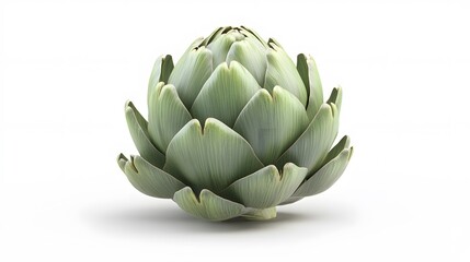 Fototapeta premium artichoke isolated on white background. 