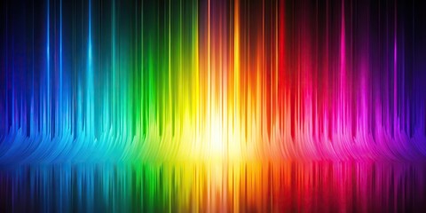 Gradient spectrum of colors abstract background with depth of field effect