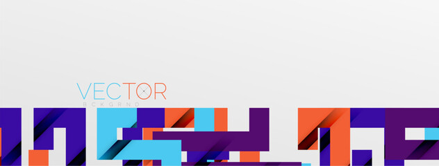 Color bend lines with shadow texture effect. Vector Illustration For Wallpaper, Banner, Background, Card, Book Illustration, landing page