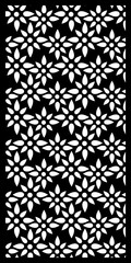 Laser pattern. Set of decorative vector panels for laser cutting cnc