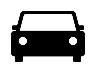 車のアイコン（シルエット）