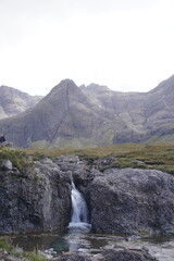 Obraz premium waterfall in the mountains