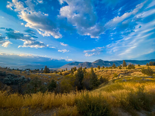 Where the mountains meet the sky