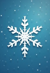 Elegant Snowflake Illustrations: High-Resolution Retro Digital Art with Symmetrical Designs in 4K Ultra HD
