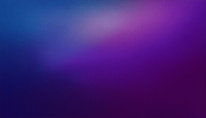 Purple blue grainy gradient, noisy background light to dark royal purple