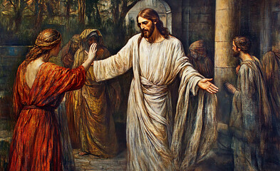 jesus. jesus Performs Miraculous Healing