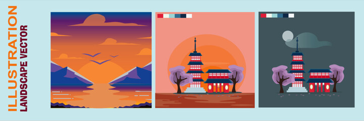 collection of vector illustrations of the most beautiful.ai