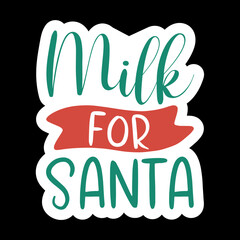 Milk for Santa
