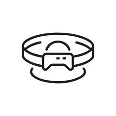 Virtual Reality Icon, Diving mask icon