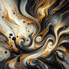 Golden Flow Symphony, Generative Ai