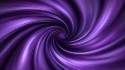 Mesmerizing Purple Swirl - Abstract Vortex Illusion