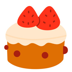 Strawberry Cake Christmas