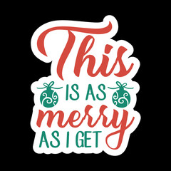 This Is As Merry As I Get