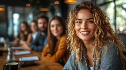 A group of young adults engaged in a discussion at a casual meeting.