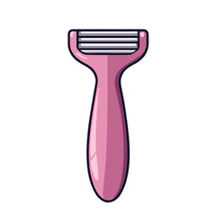 Fototapeta premium Vector razor illustration, shaving tool icon