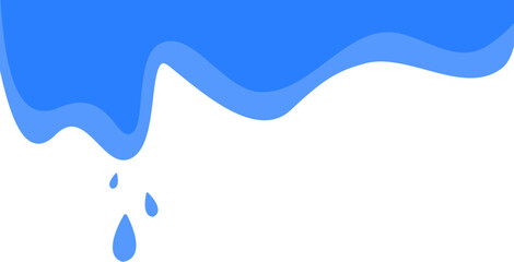 Sea waves layered vector background illustration and sea beach vector illustration. Water droplets, water melt for background usage.
