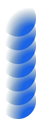 blue shape gradient pattern overlay