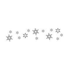 snowflake border