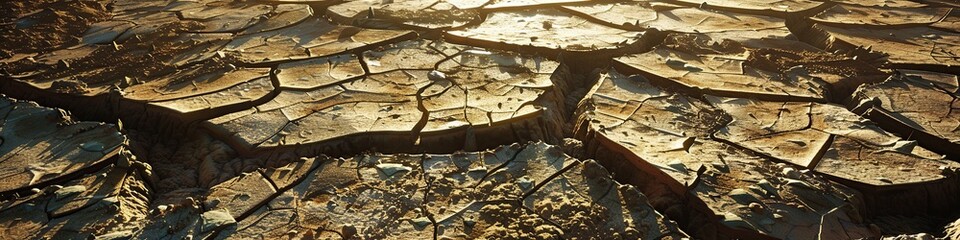 Dry and cracked earth background. Global warming. Global warming concept.