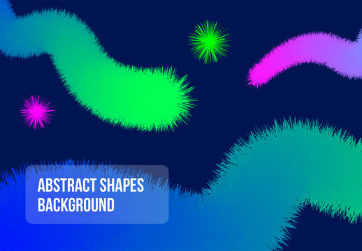 Abstract Shapes Background Layout