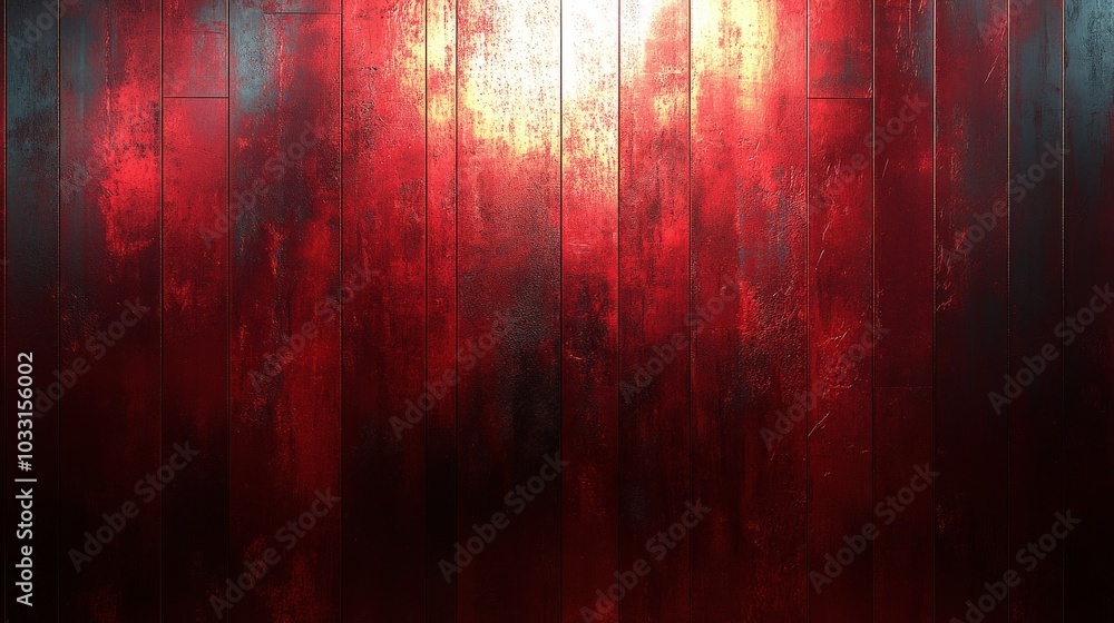 Poster a rich red metallic texture that exudes sophistication and vibrancy, ideal for creating visually app
