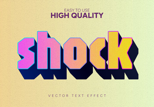Shock Text Effect