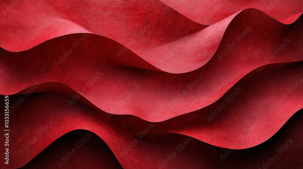 Poster a smooth red paper backdrop with subtle texture that adds depth, perfect for product displays or mar