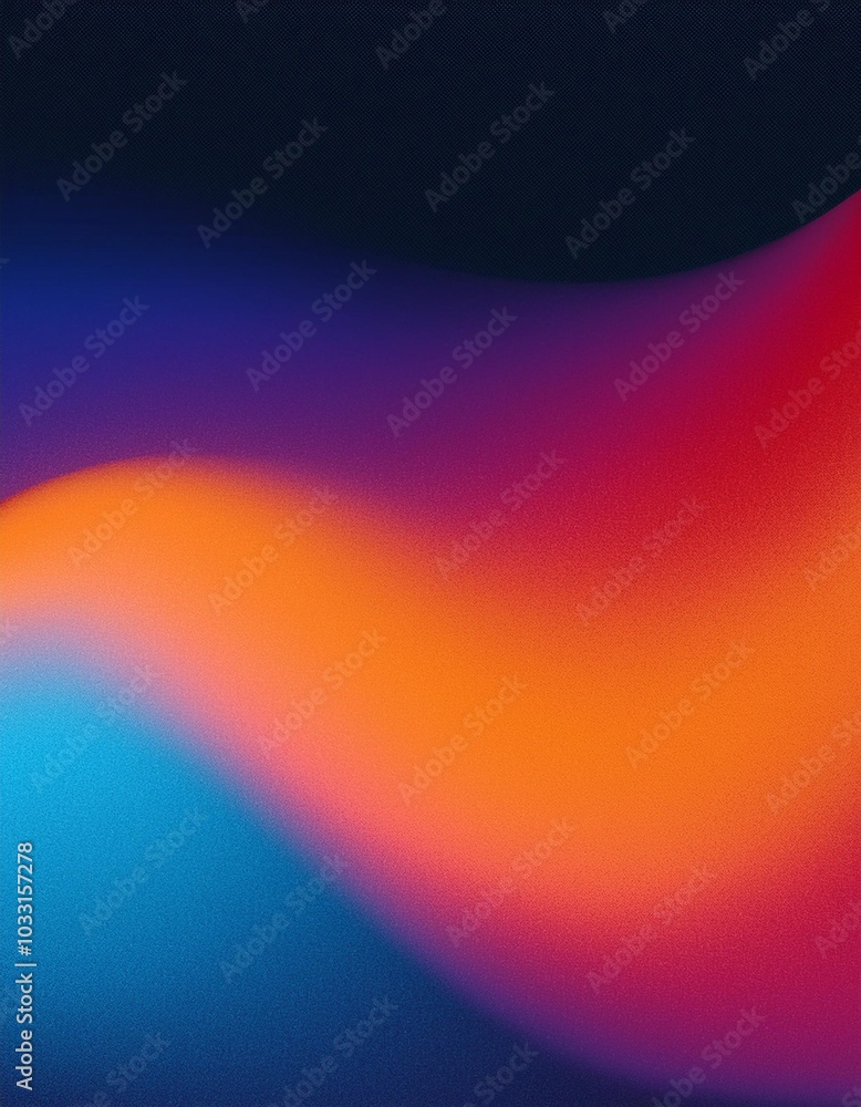 Poster fluid color transition abstract background