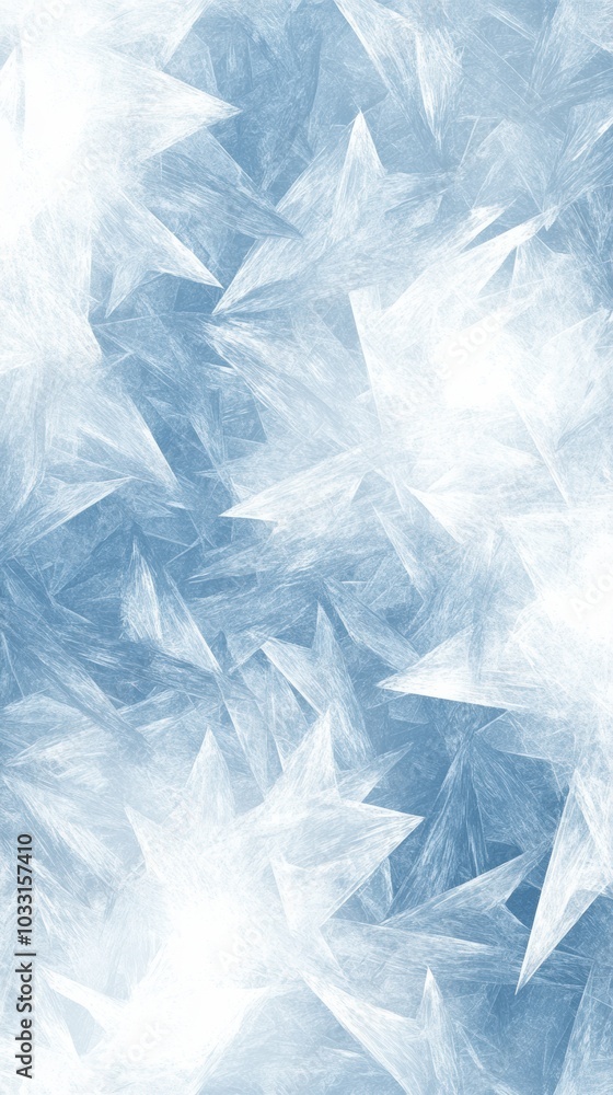 Poster a seamless ice texture background, cold and frosty with intricate ice crystal patterns in shades of 