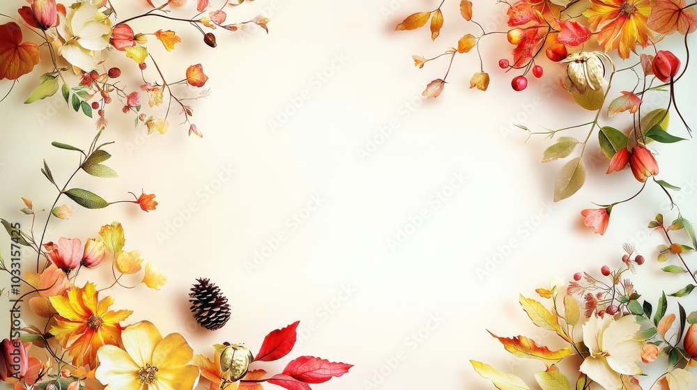 Poster a tranquil thanksgiving background with a subtle gradient of golden yellows and muted reds, perfect 