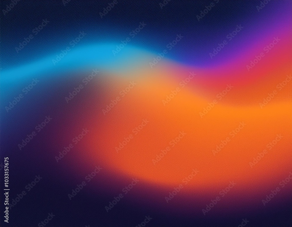 Poster energetic abstract background featuring a colorful gradient transition