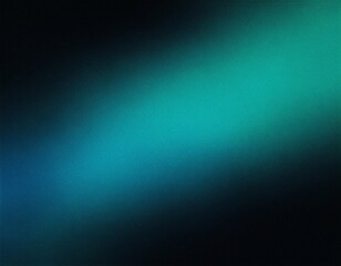 Obraz premium Textured background in dark teal and black with a dramatic spotlight effect