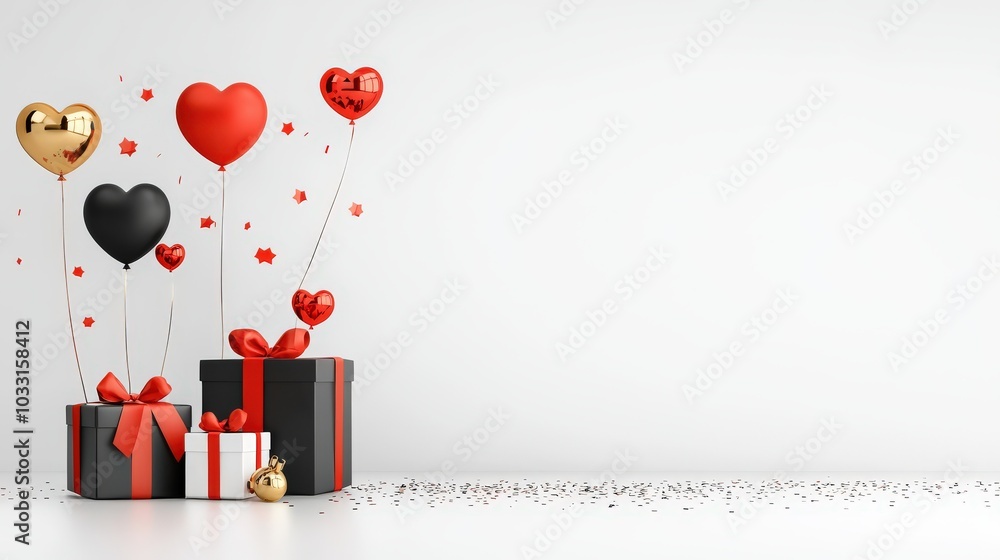 Poster an understated black friday background with minimalistic typography displaying sales offers, complem