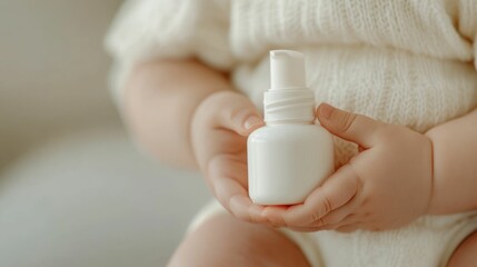 A mother tenderly applying soothing baby lotion to her infant s delicate silky smooth legs ensuring their skin stays soft nourished and protected with gentle loving care