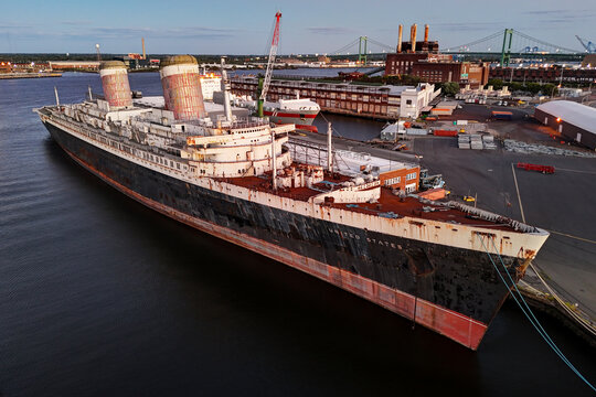 Philadelphia, Pennsylvania - September 2, 2024 - SS United States to Become Worlds Largest Artificial Reef  
