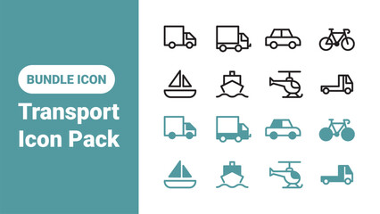 TRANSPORT ICON SHEET