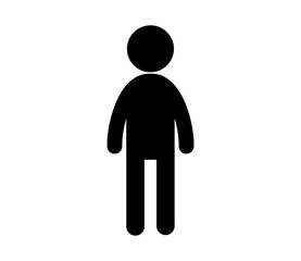 シンプルなピクトグラムのアイコン
