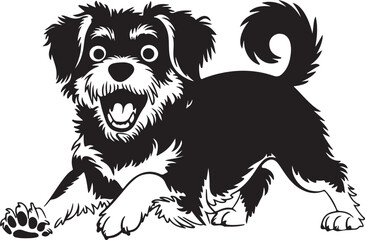 Fototapeta premium dog vector