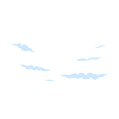 Minimalist White Cloud Illustration