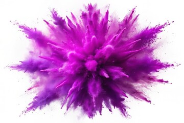 Obraz premium Dynamic Pink-Infused Background with Magenta and Purple Powder Burst