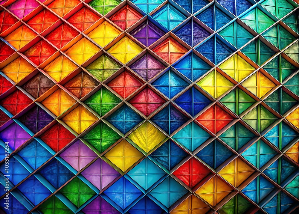 Poster stunning abstract composition bg270 with dynamic color contrast and depth