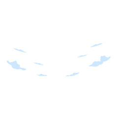 Minimalist White Cloud Illustration