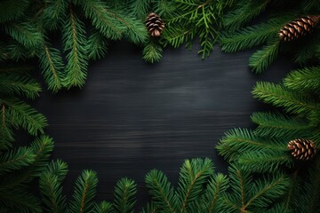 Pine tree branches christmas backgrounds plant.