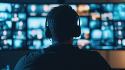 A remote team celebrates the successful completion of a collaborative project through a video conferencing call showcasing a deep depth of field in the digital workspace environment