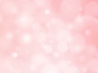 A bright coral pink background with subtle light flares, creating a playful and trendy mood
